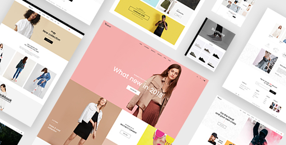 Manor - Ecommerce PSD Template
