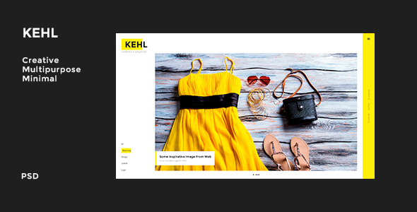Kehl - Creative Multi-Purpose PSD template