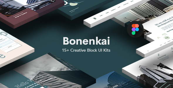 Bonenkai - Creative Block UI Kits Website