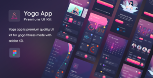 Yogaa App Premium UI Kit For Figma