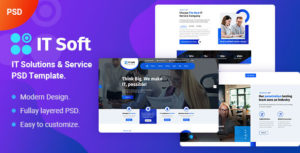 Itfirm - IT Solutions & Services PSD Template
